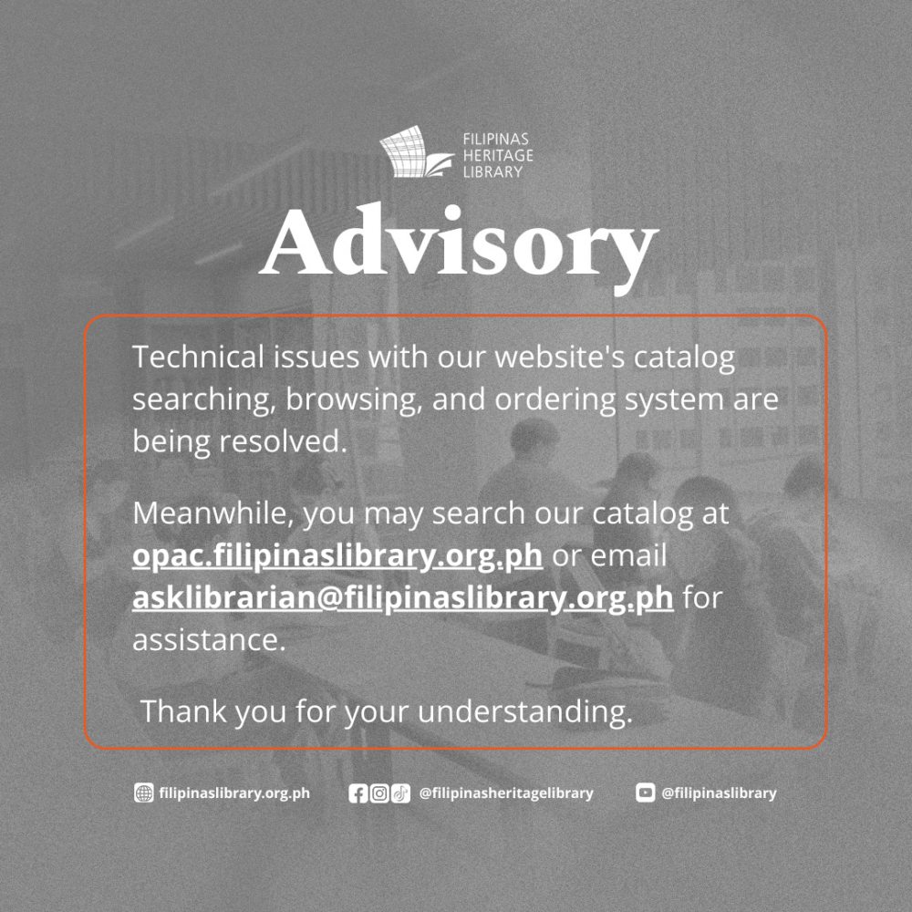 Filipinas Heritage Library FHL